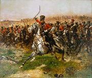 Edouard Detaille Vive L Empereur Germany oil painting reproduction